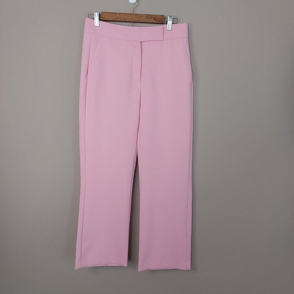 Zara Soft Pink High Waisted Ankle Pants Size Med